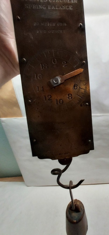 Vintage Morton & Bremner’s Spring Hanging Scale
