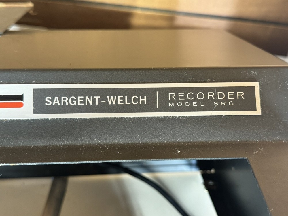 Sargent Welch Scientific Model SRG Recorder