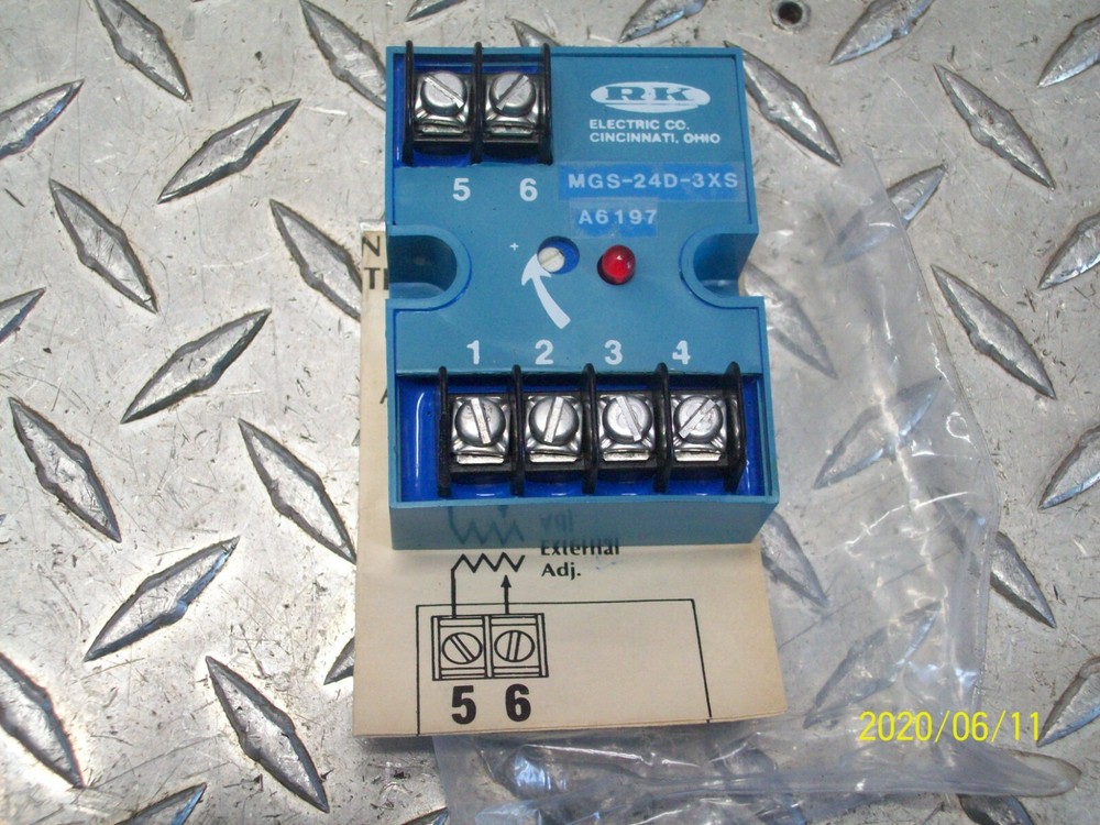 NEW R-K ELECTRIC MGS-24D-3XS SOLID STATE TIMER *FREE SHIPPING*