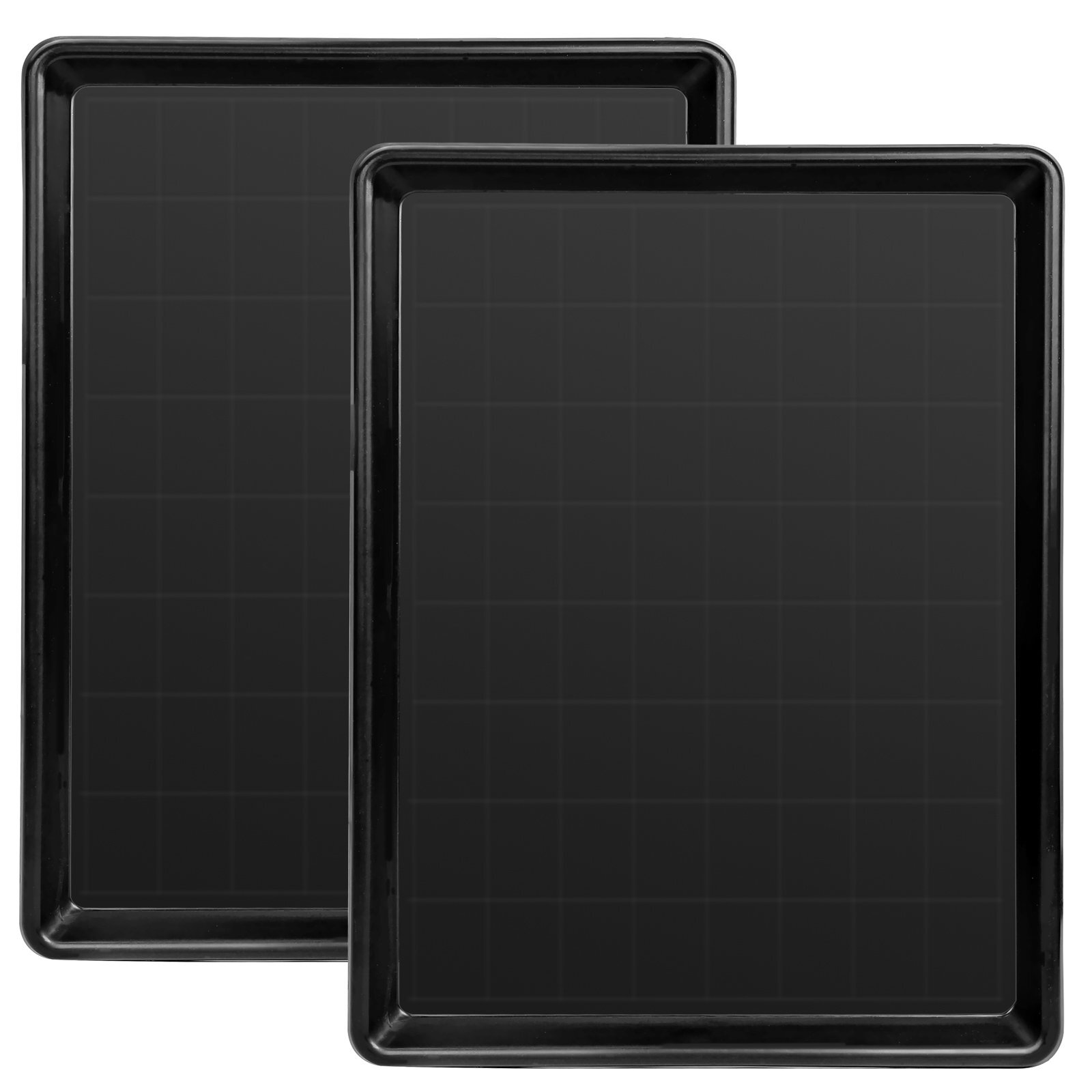 2pcs 27 X 21 inch Replacement Tray for Dog Crate Pans Plastic Bottom