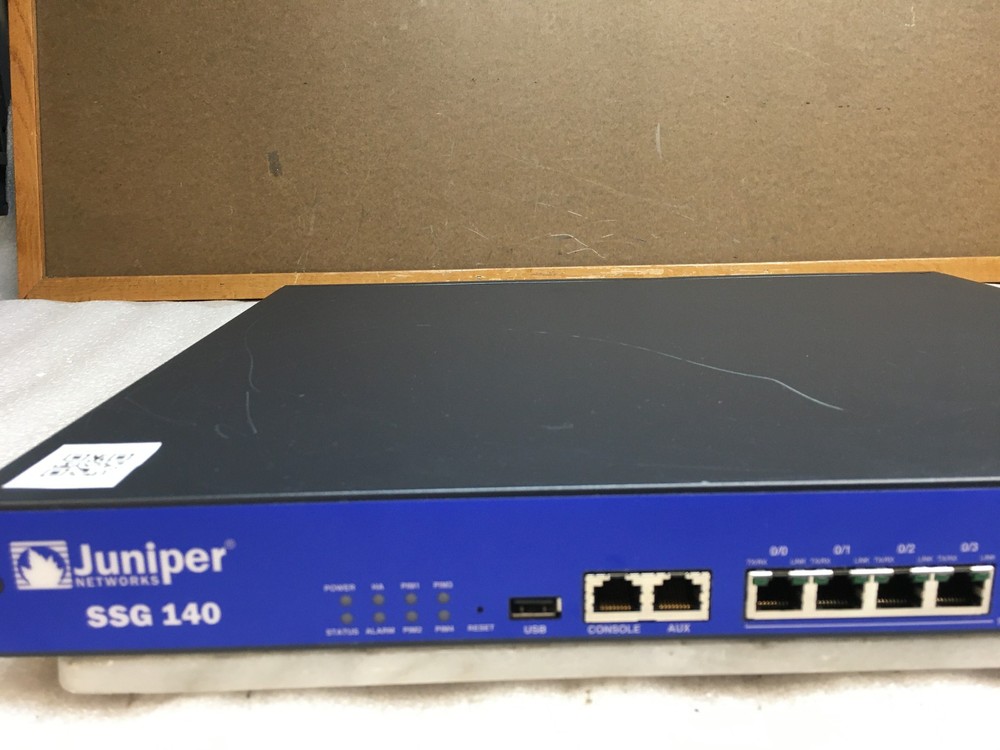 Juniper Networks SSG-140-SH Network Device Firewall VPN Secure Services Gateway