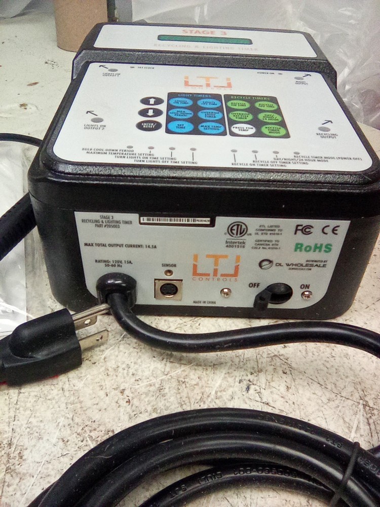 LTL Controls Stage 3 Recycling & Lighting Timer