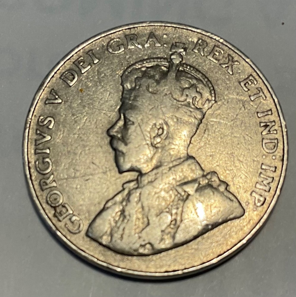 1922 CANADA   - 5. cent - nickel