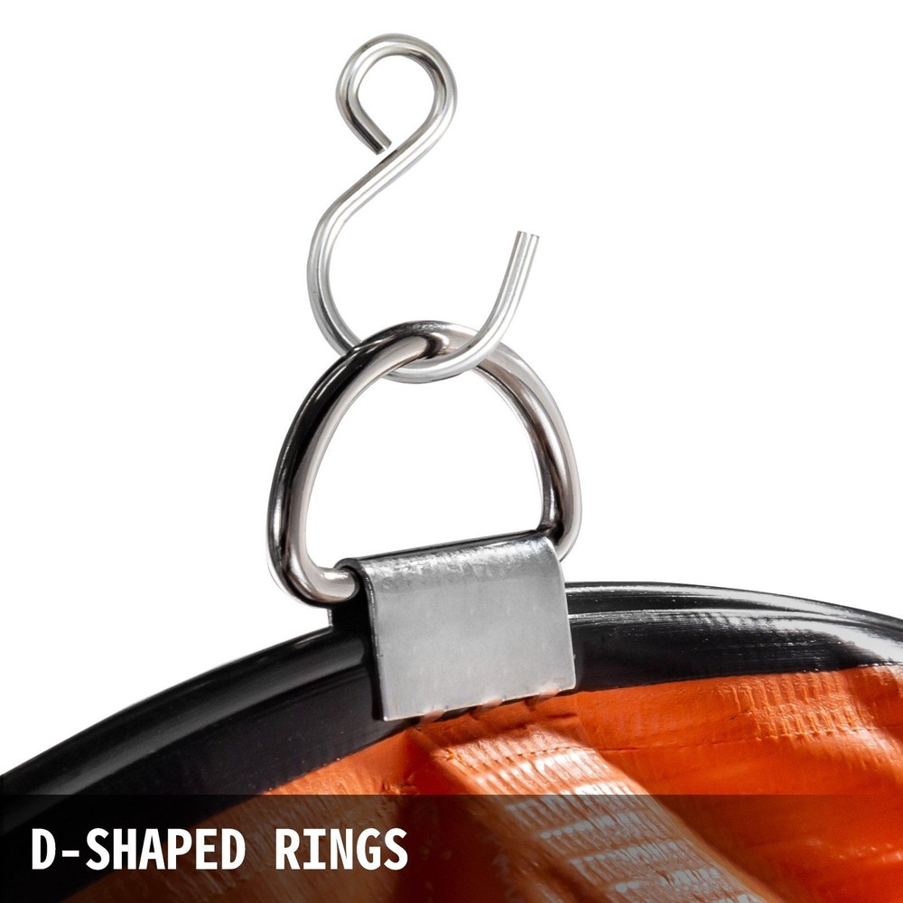 25FT PVC Flexible Duct Hosing for 12" Blower