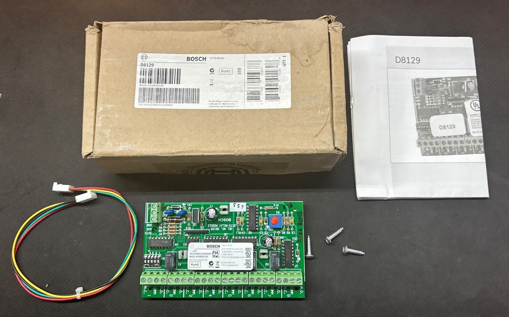 OEM Bosch Popex D8129 Octo-Output Module form C Relays