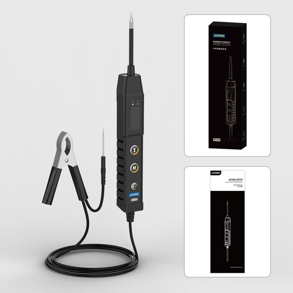 9-30V Electrical Circuit Tester Probe Voltage Polarity Continuity Light Test Pen