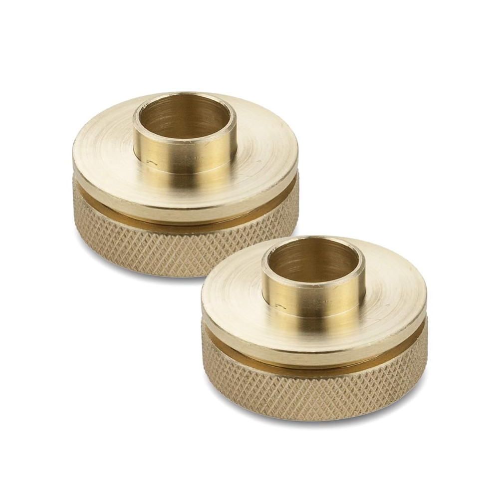 Router Guide Bushing Solid Brass 5/8", Short Shank Precision Router Bushings Tem