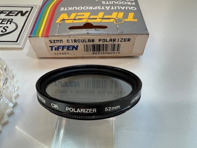 Tiffen 52mm Cicular Polarizer Camera Lens Filter