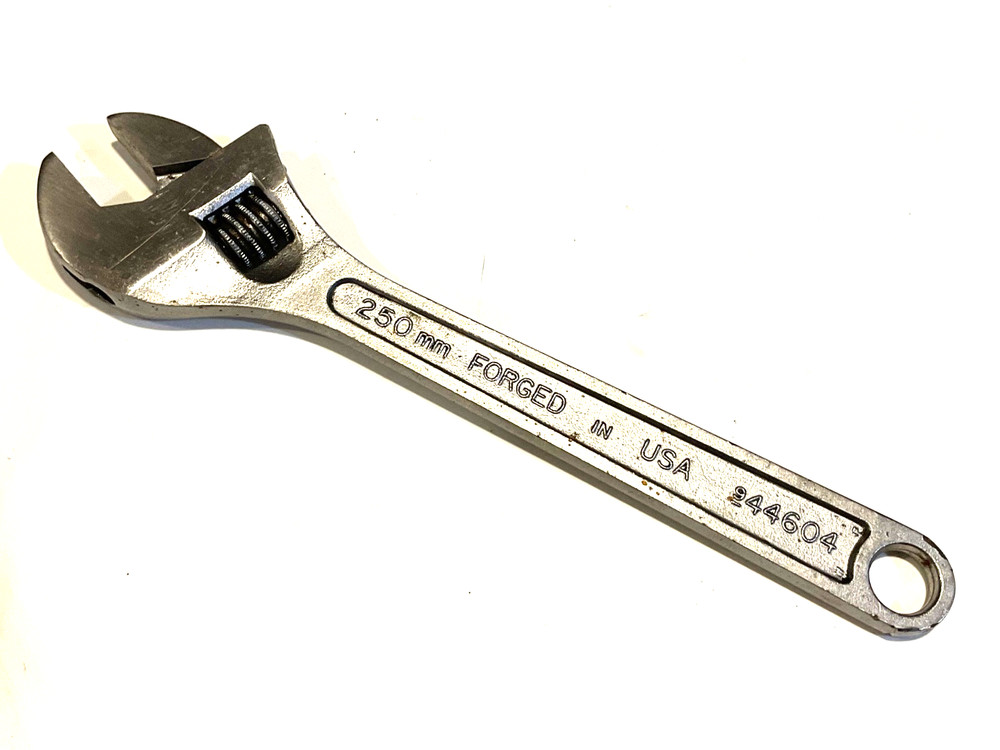 CRAFTSMAN TOOLS 10” ADJUSTABLE WRENCH, 44604, USA