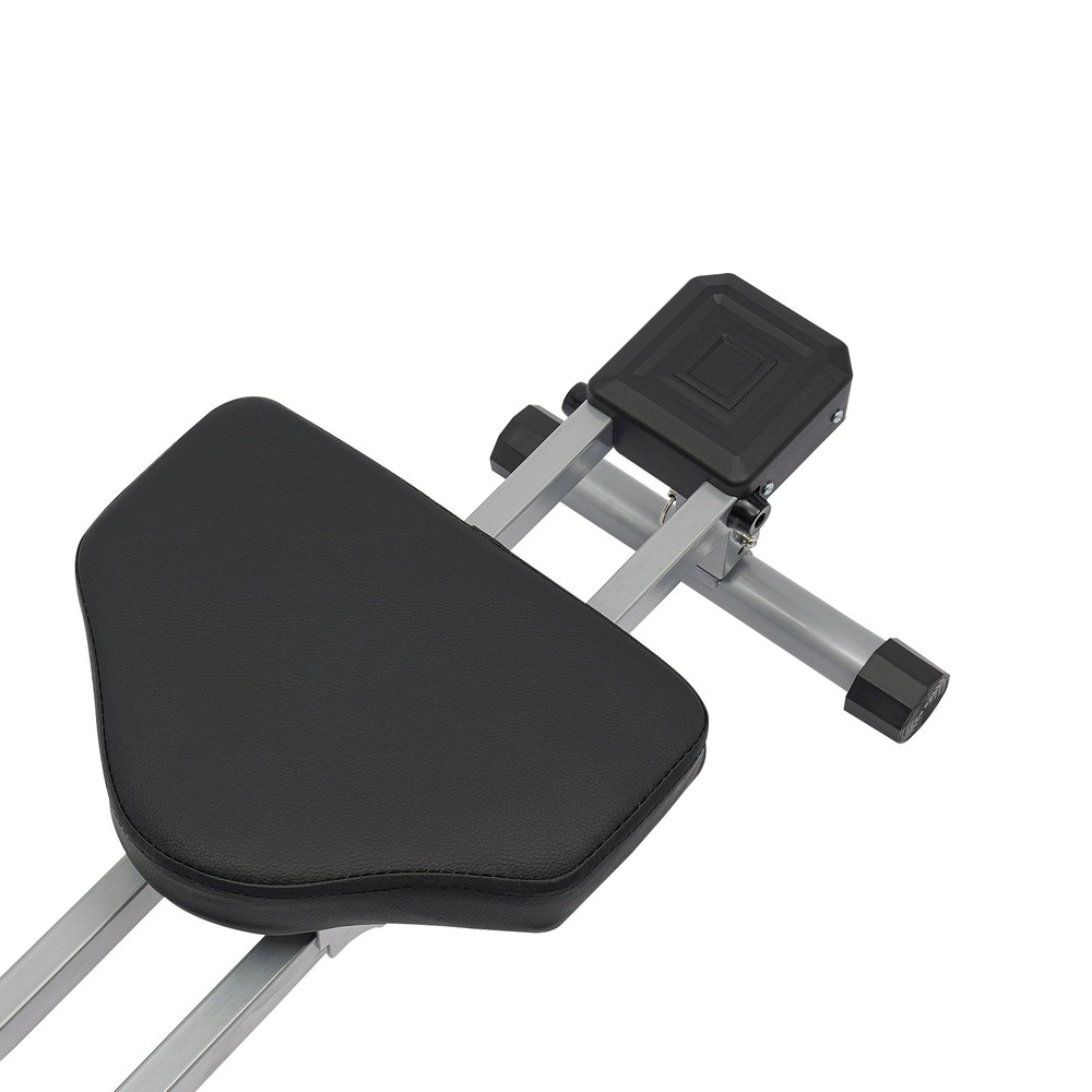 Foldable Rowing Home Rowing Exercise Machine Hydraulic Rowing Machine LED Meter