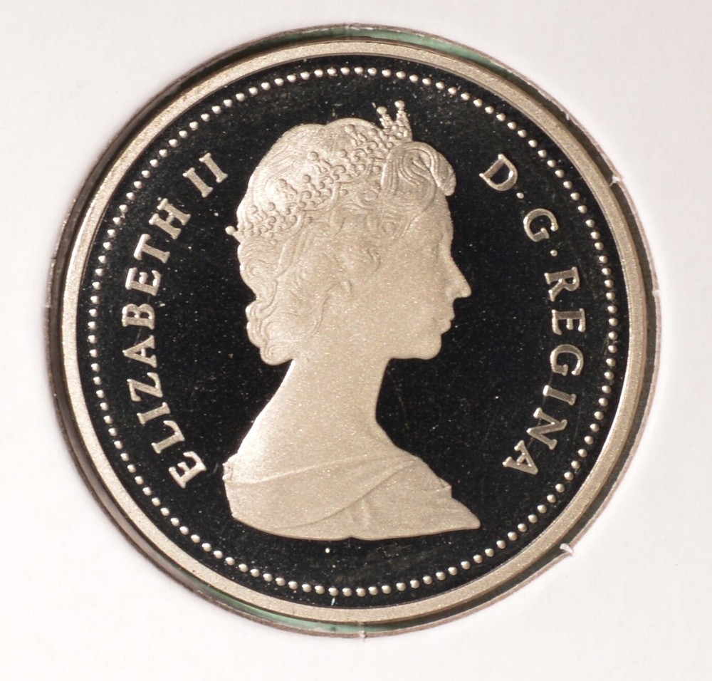 1987 Canada PROOF Five Cents