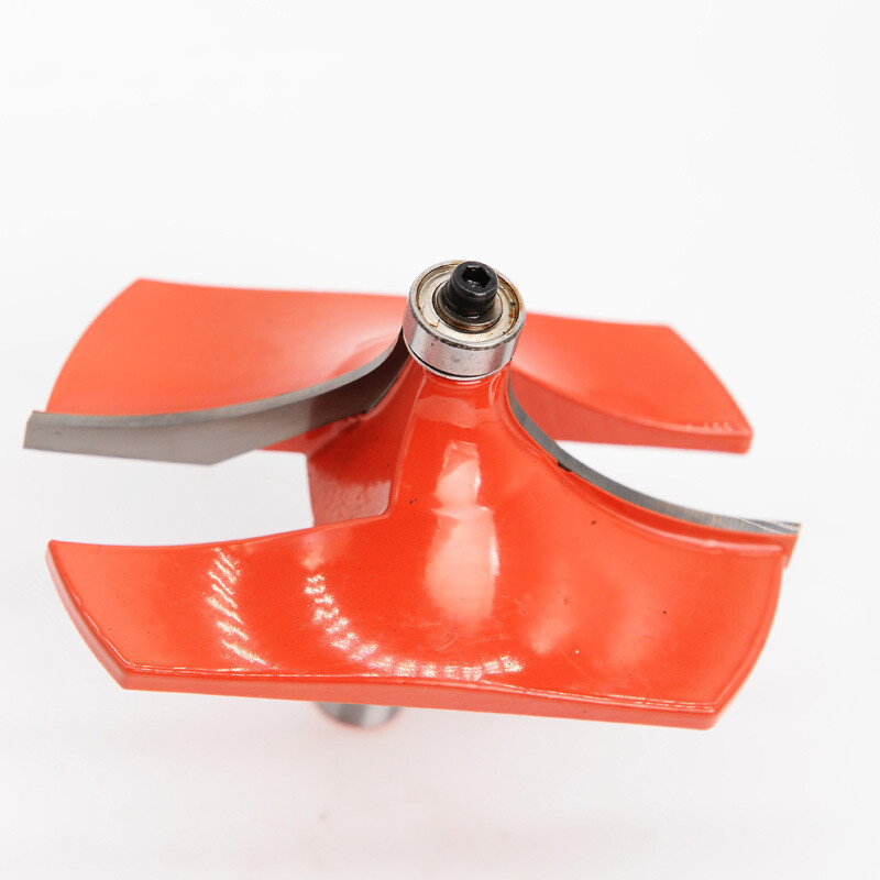 1Pcs 12mm Shank Extra Large Diameter Thumbnail Table Edge Router Bit