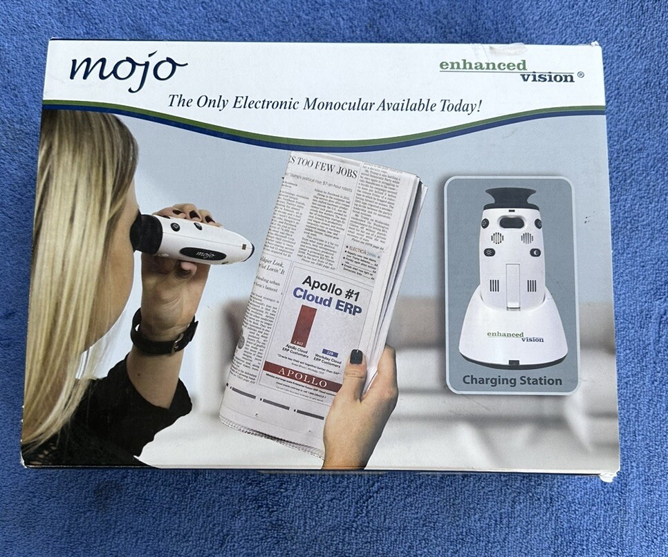 Enhanced Vision Mojo Electronic Monocular New Open Box