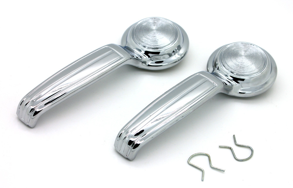 NEW Chrome Window Crank & Door Handle SET / FOR 67-72 CHEVY GMC TRUCK BLAZER ETC