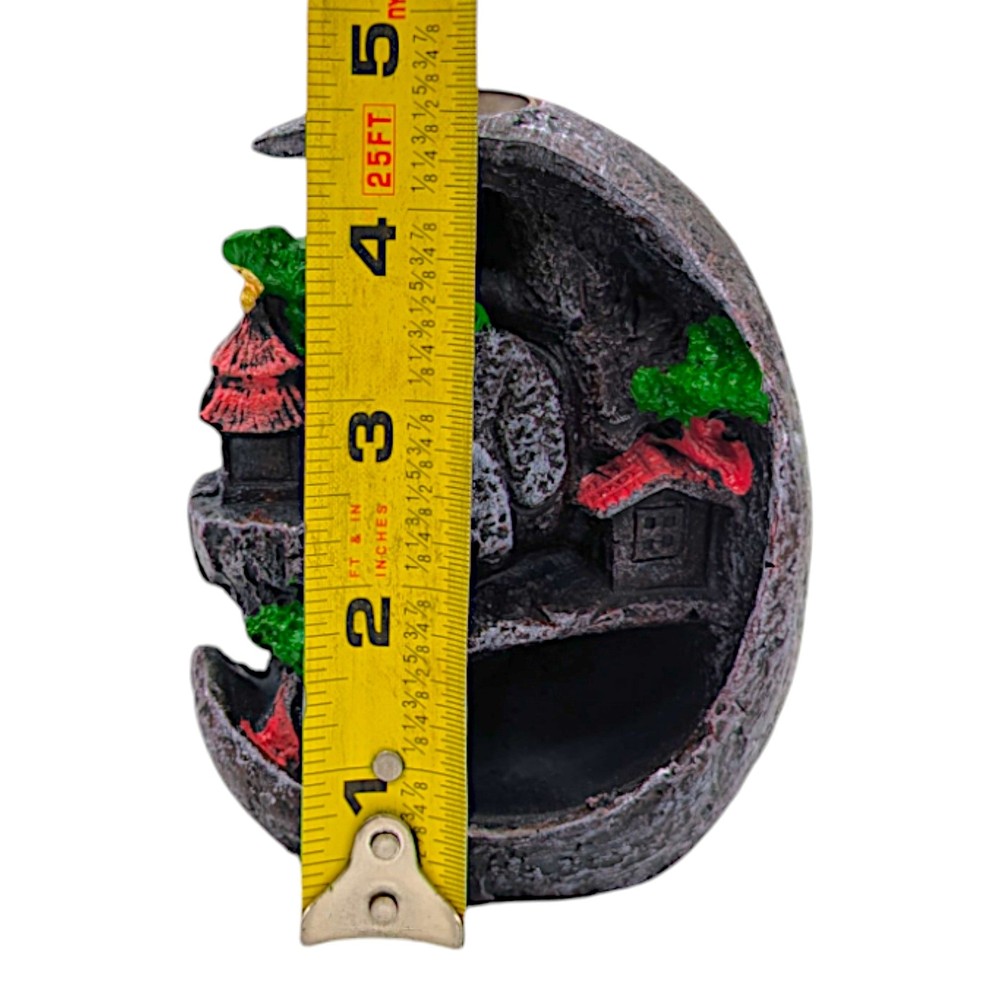 Incense Cone Backflow Burner Mountain Waterfall Smoke Cascade Holder