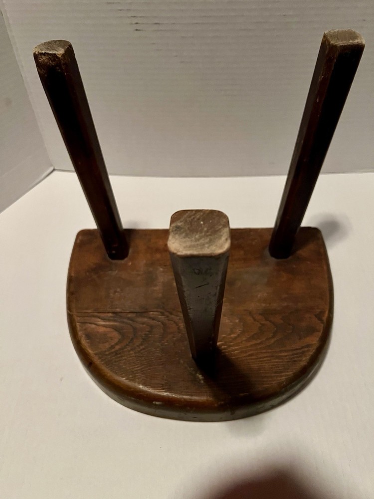 Antique Three Legged Tripod Milking Stool