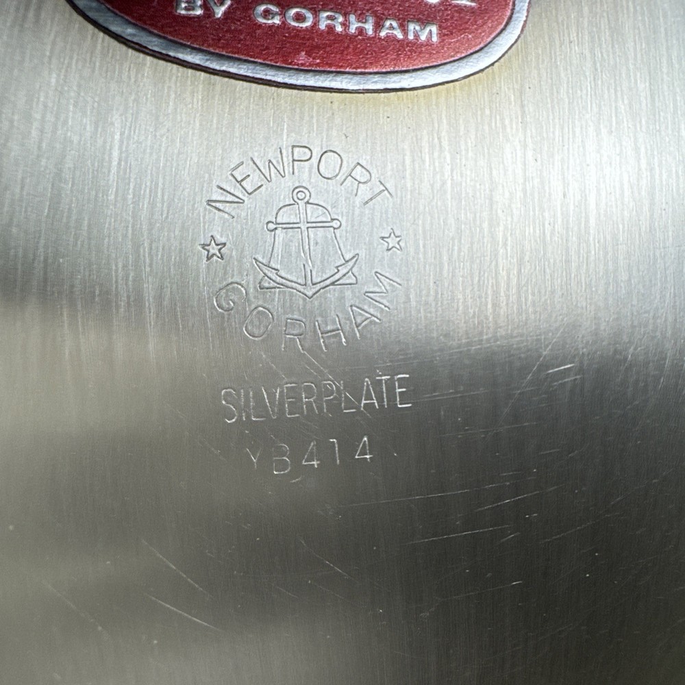 Vintage GORHAM Silverplate Silver 10”Bowl Serving Dish