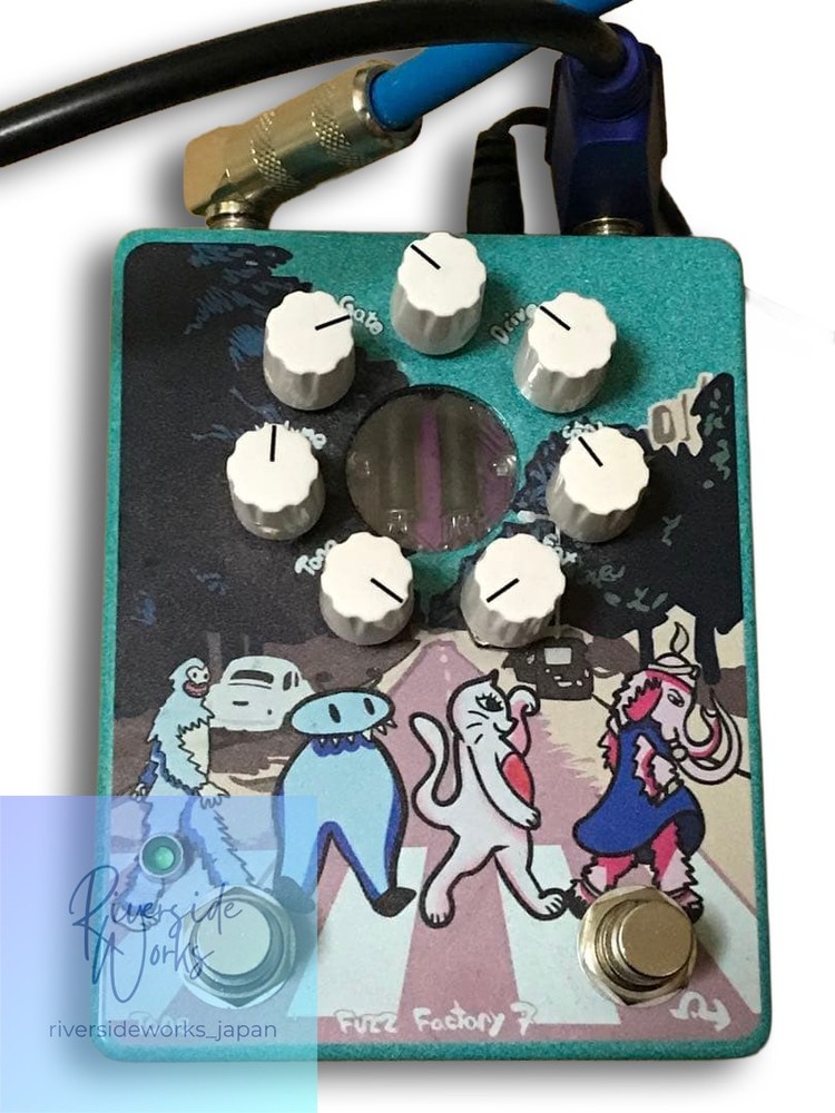 Fuzz Factory 7 Copy Guitar Effects Pedal