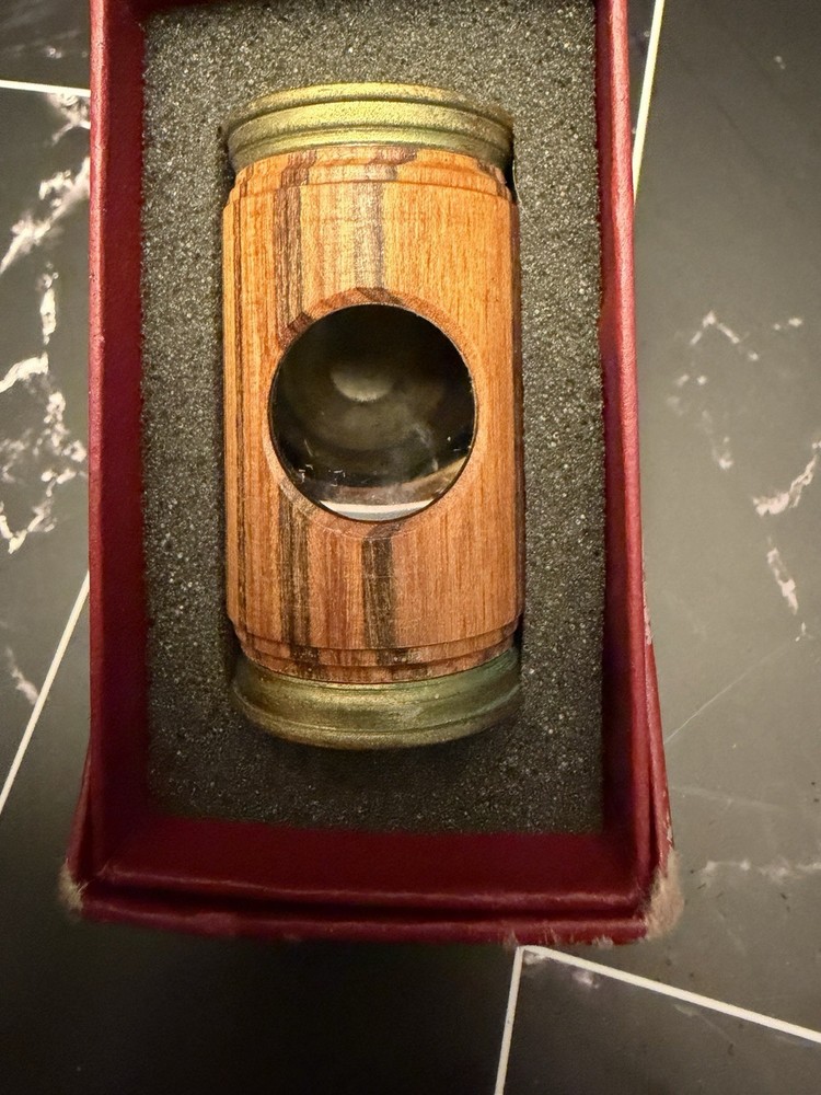 Van Cort Instruments Private Eye Wood Grain Optical Polemoscope 2"