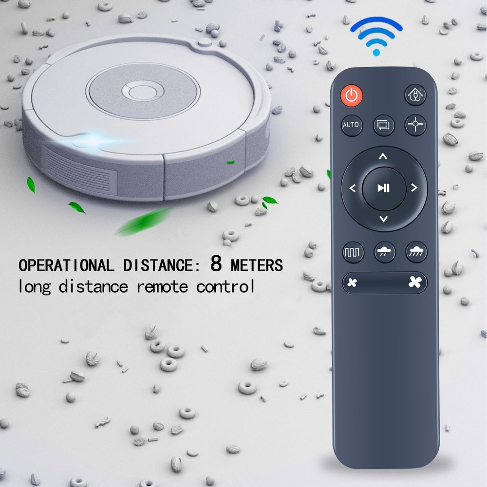 Replacement Robot Vacuum and Mop Combo Remote Control Compatible with MAMNV...