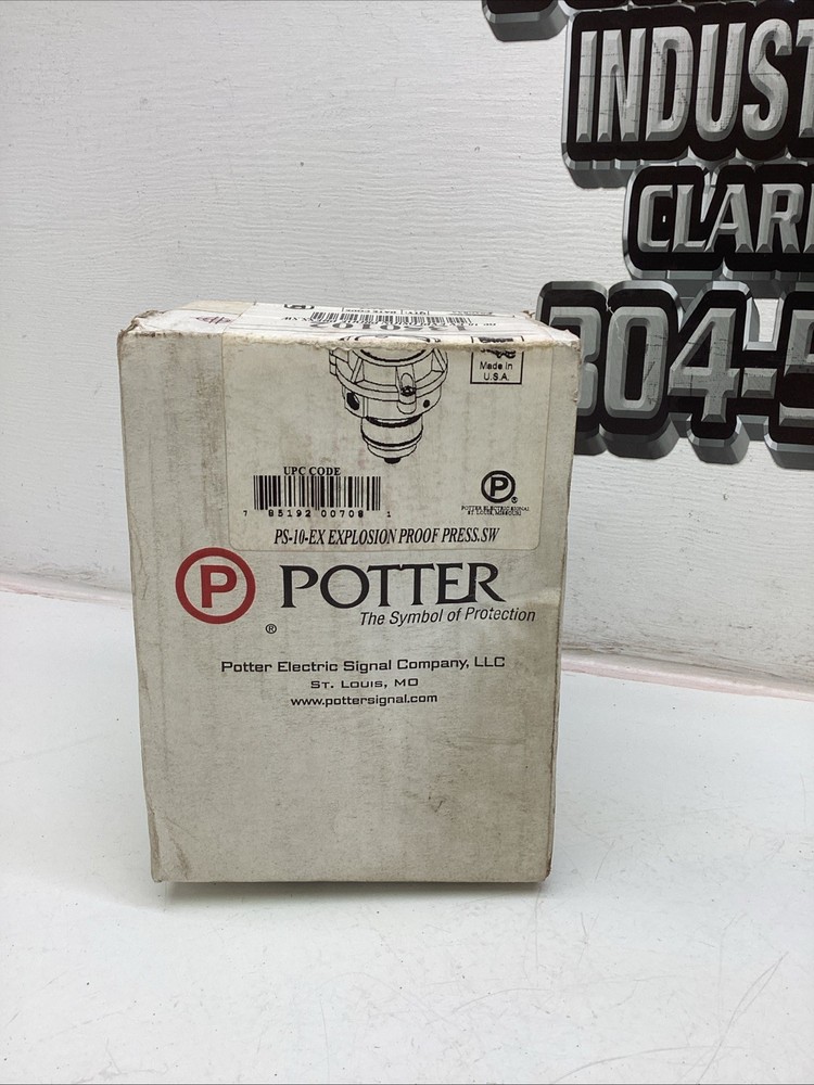 Potter PS10-EX Explosion Proof Pressure Switch NIB SEALED