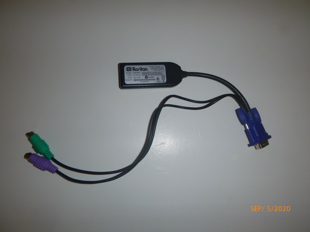 Raritan Dominion D2CIM-PS2 Computer Interface Module (CIM) - KVM extender
