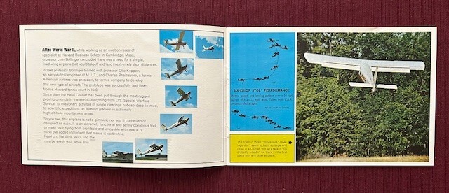 Helio Courier Mark 2 1965 Brochure