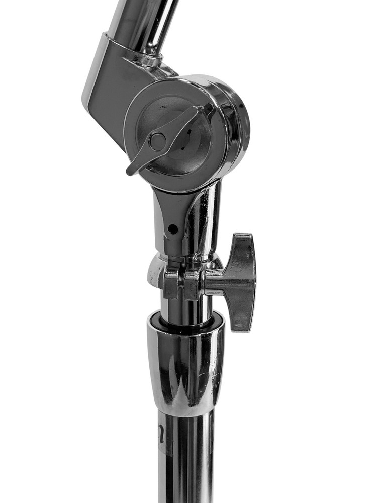 Double Braced 4' Bongo Stand Tripod Adjustable Chrome Heavy Duty Stabilizing Bar