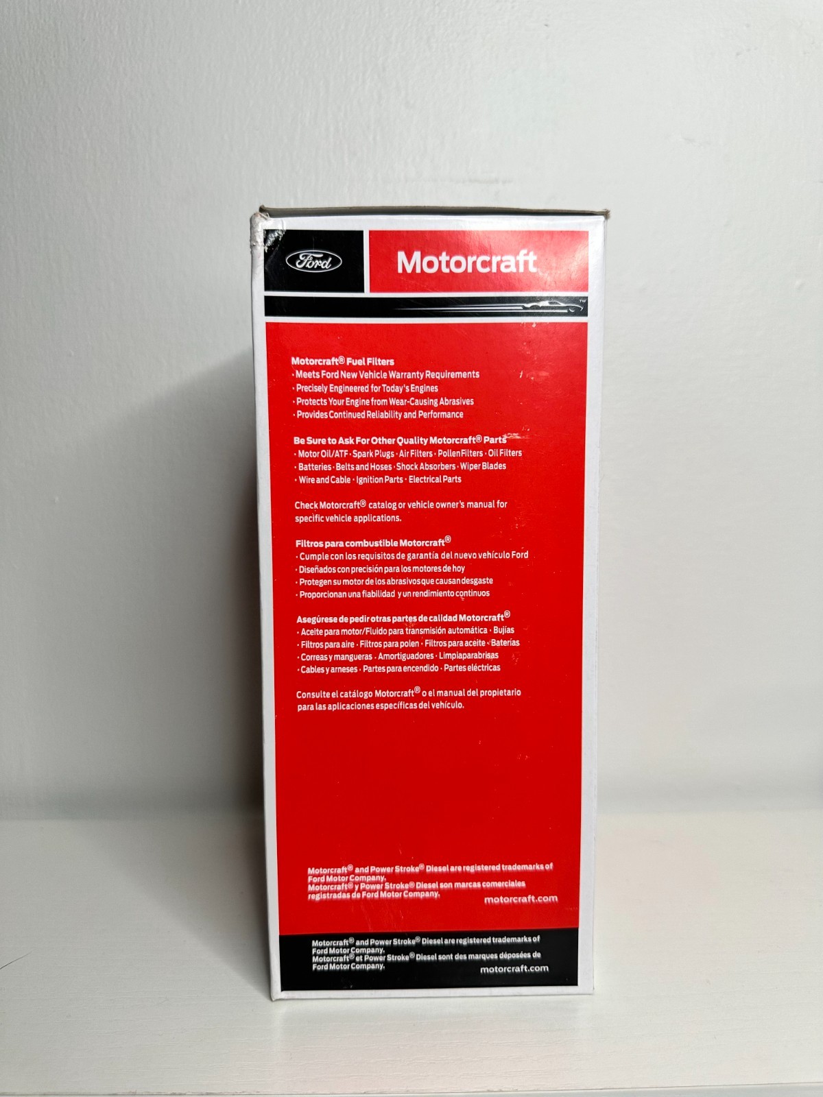 2 Pack Genuine Motorcraft FD4615 Diesel Fuel Filter Ford F-250 Super F-350 6.7L