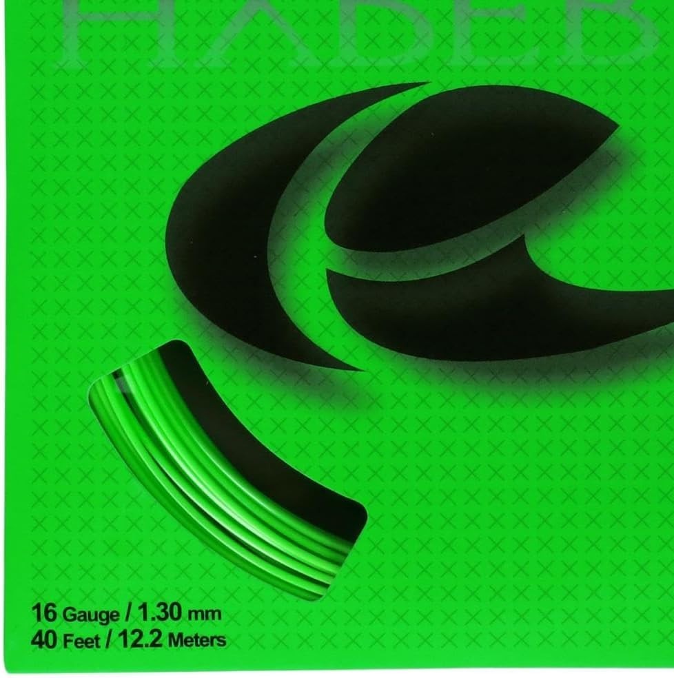 High-Performance 16G Heaven Strings Hyper-G Tennis String - 40ft Co-Polyester
