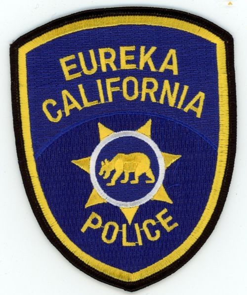 CALIFORNIA CA EUREKA POLICE NICE SHOULDER PATCH SHERIFF