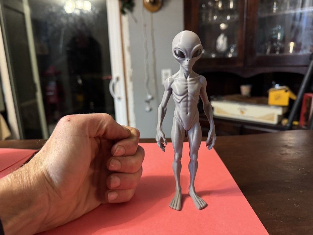Grey Alien Action Figure NEW SPECIES!!!! 7” Version!