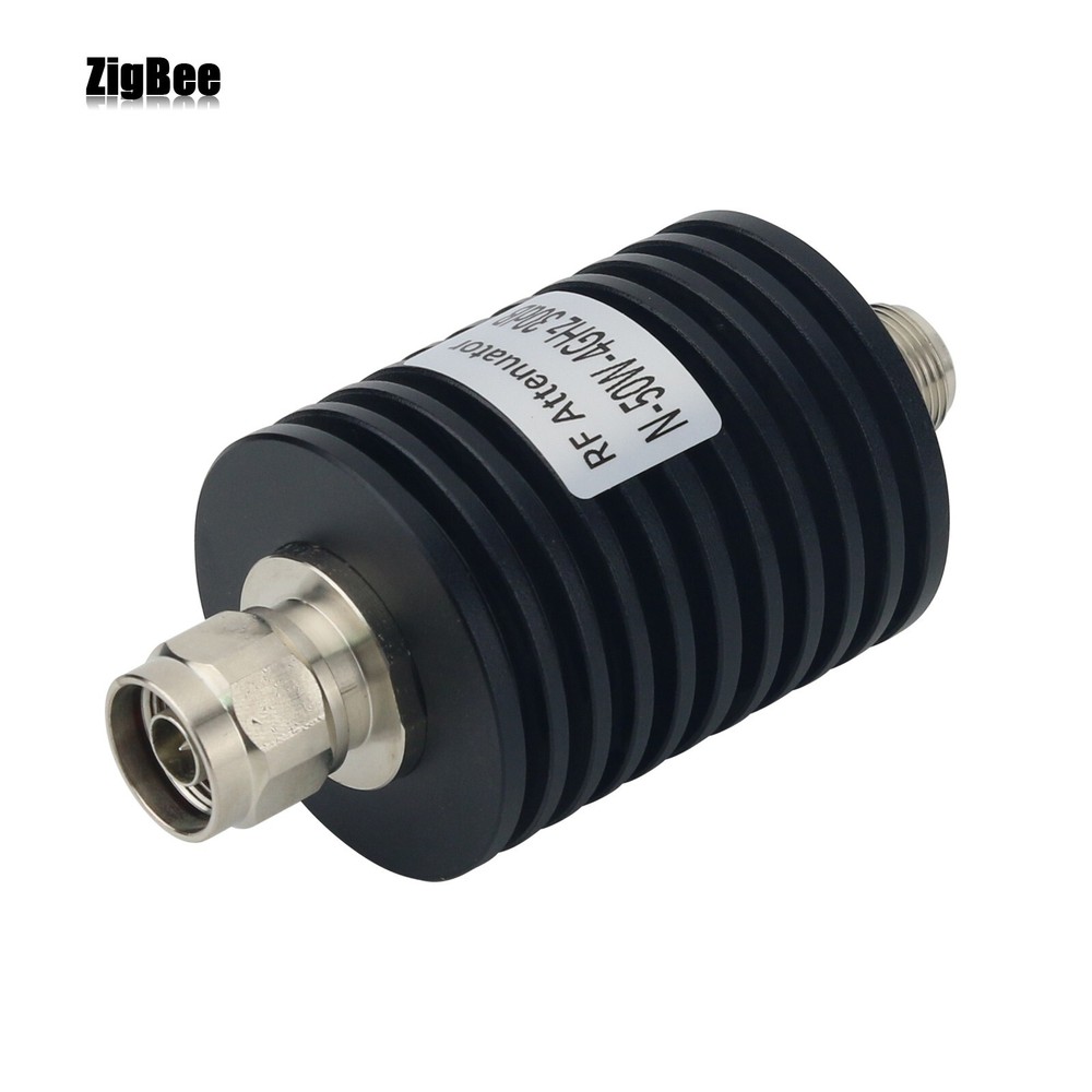 N Type 50W 30DBCoaxial Attenuator RF Fixed Attenuator Designed w/ N-JK Connector