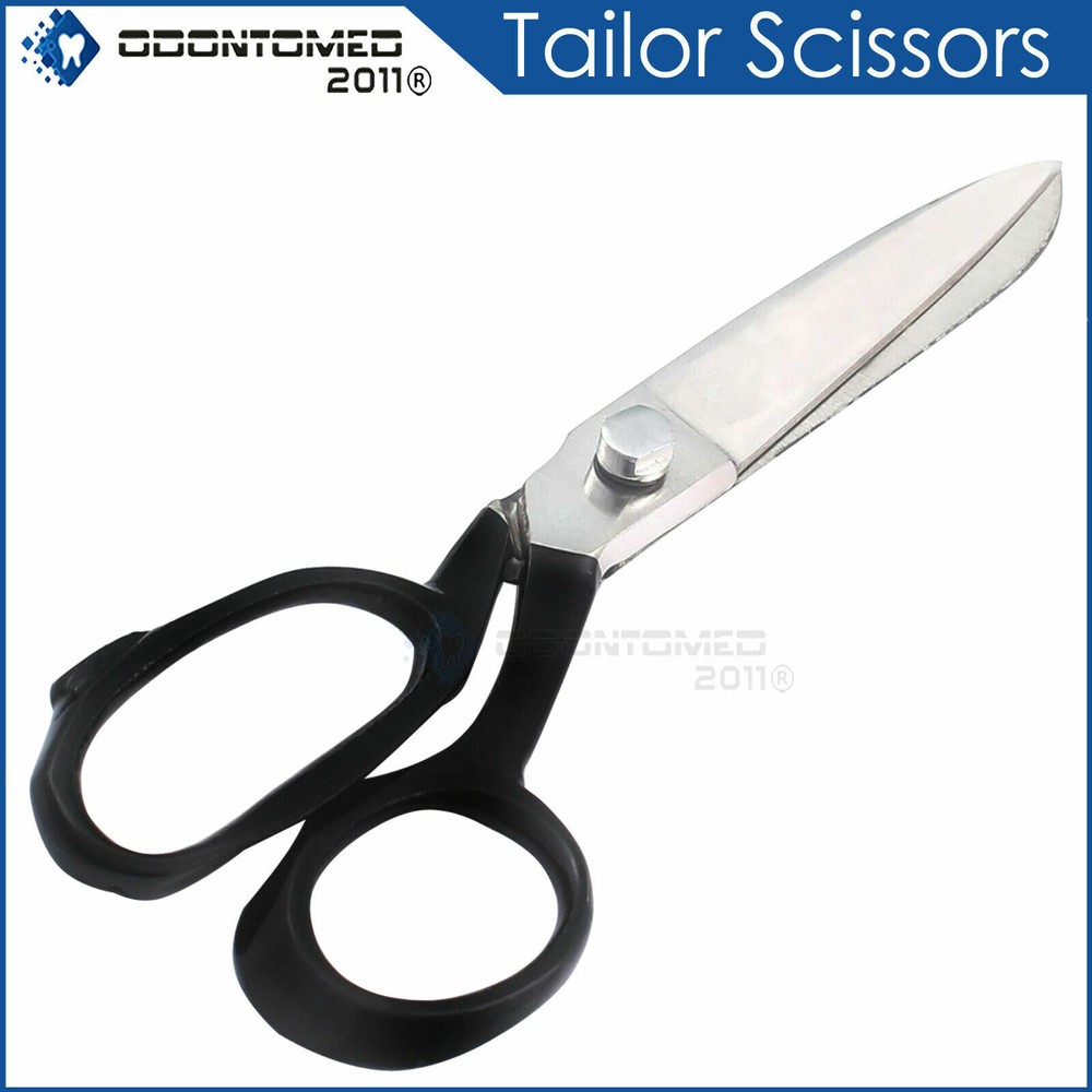 New 8"Tailor Upholstery Scissors Black Handle Shears HEAVY DUTY RAZORS sharp