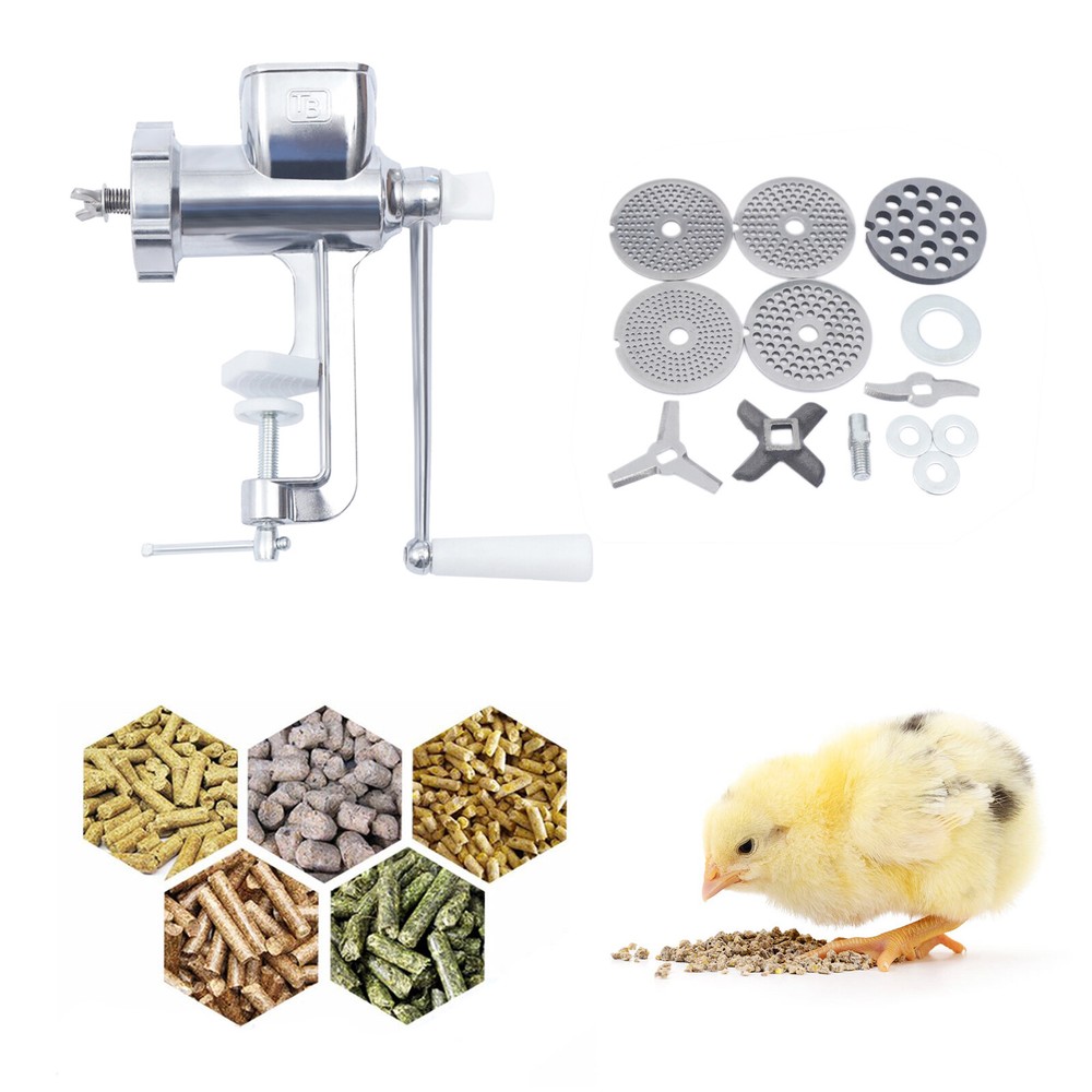 Manual Feed Processing Machine Pelletizer Food Pellet Making for Bird Fish Cat
