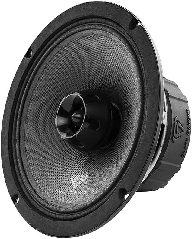 Black Diamond 8" 2-Ways Mid-Range Loudspeaker with Built-in Tweeter DIA-XT8