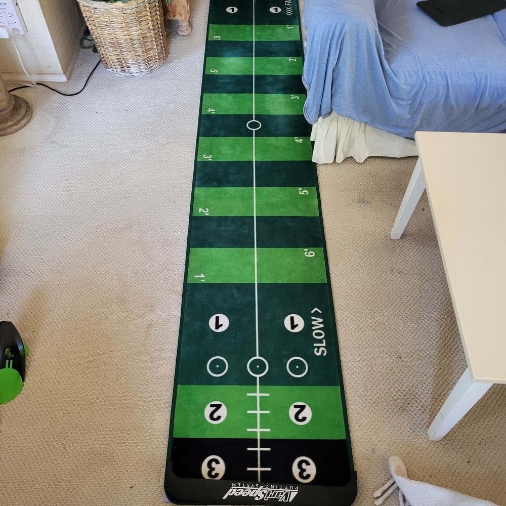 VariSpeed Golf Putting System - Practice 4 Different Speeds On One Mat!