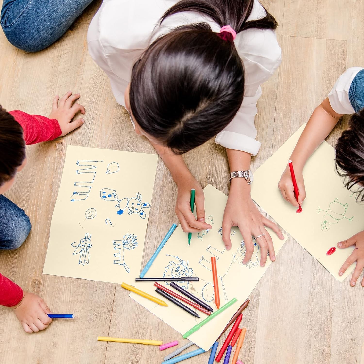 8.5”x 11” Cream Art Drawing Paper for Painting Construction 8.5x11 70P, beige