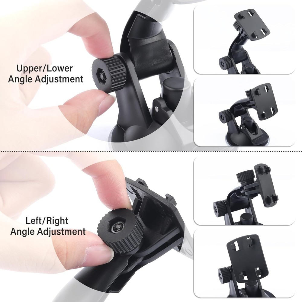 Quality Car Backup Camera Mount with Strong Suction Cups - 4.3 & 5"