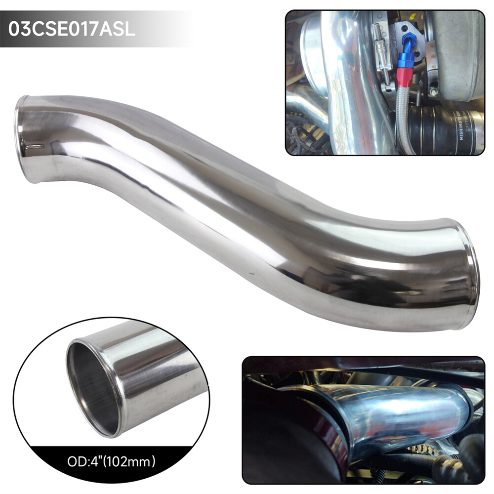 102mm 4" inch Z Shape S Shape Aluminum Turbo Intercooler Pipe Piping Tubing