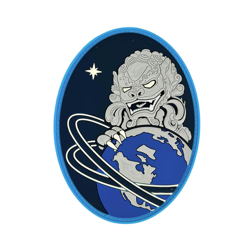 GENUINE U.S. SPACE FORCE PVC PATCH 3RD TEST & EVALUATION SQUADRON WITH HOOK