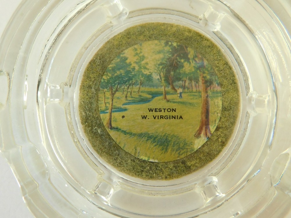 WESTON W.VIRGINIA ASHTRAY HELM STYLE