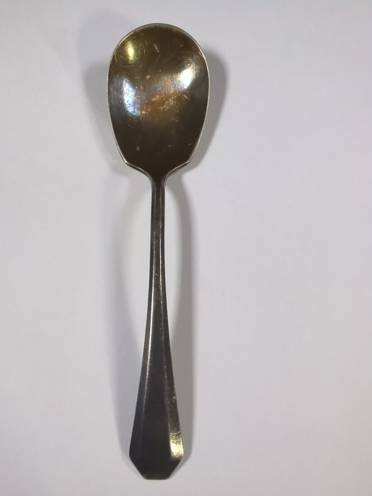 WM Rogers & Son AA Silverplate Lincoln Pattern Sugar Spoon August 21 1917