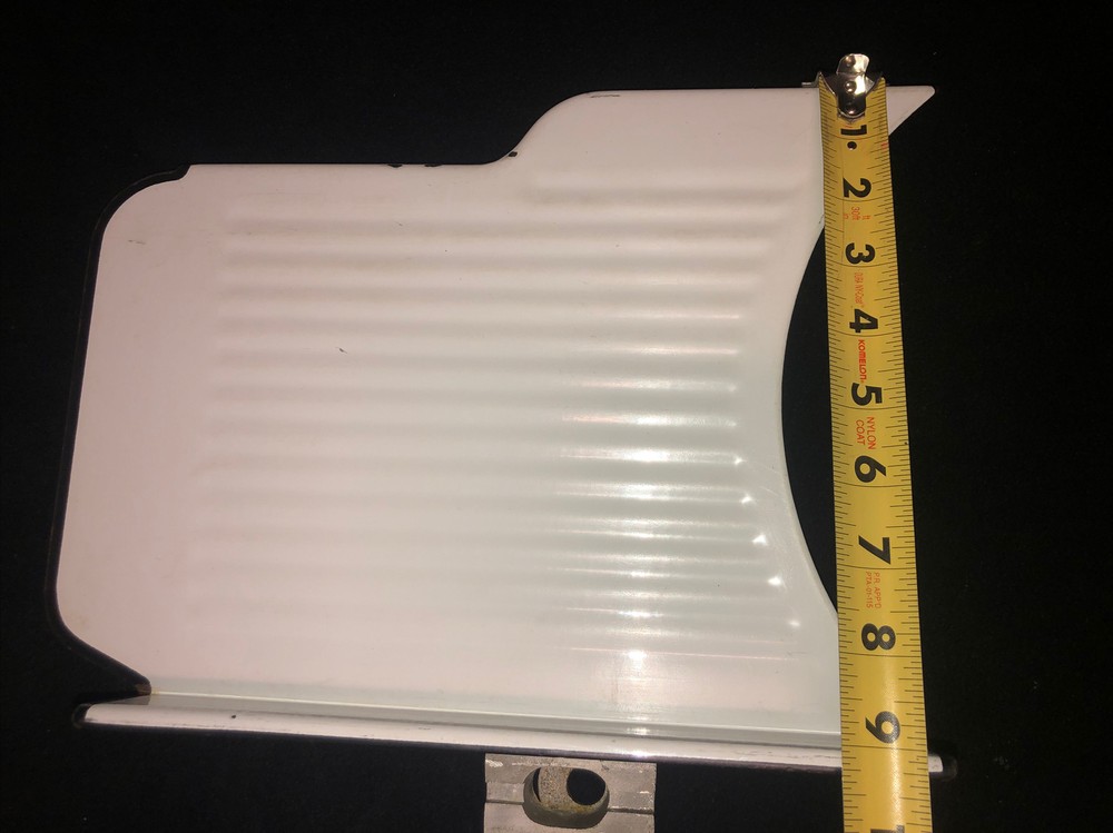Vintage Globe Gravity Model 150 Meat Slicer Depth Gauge Plate