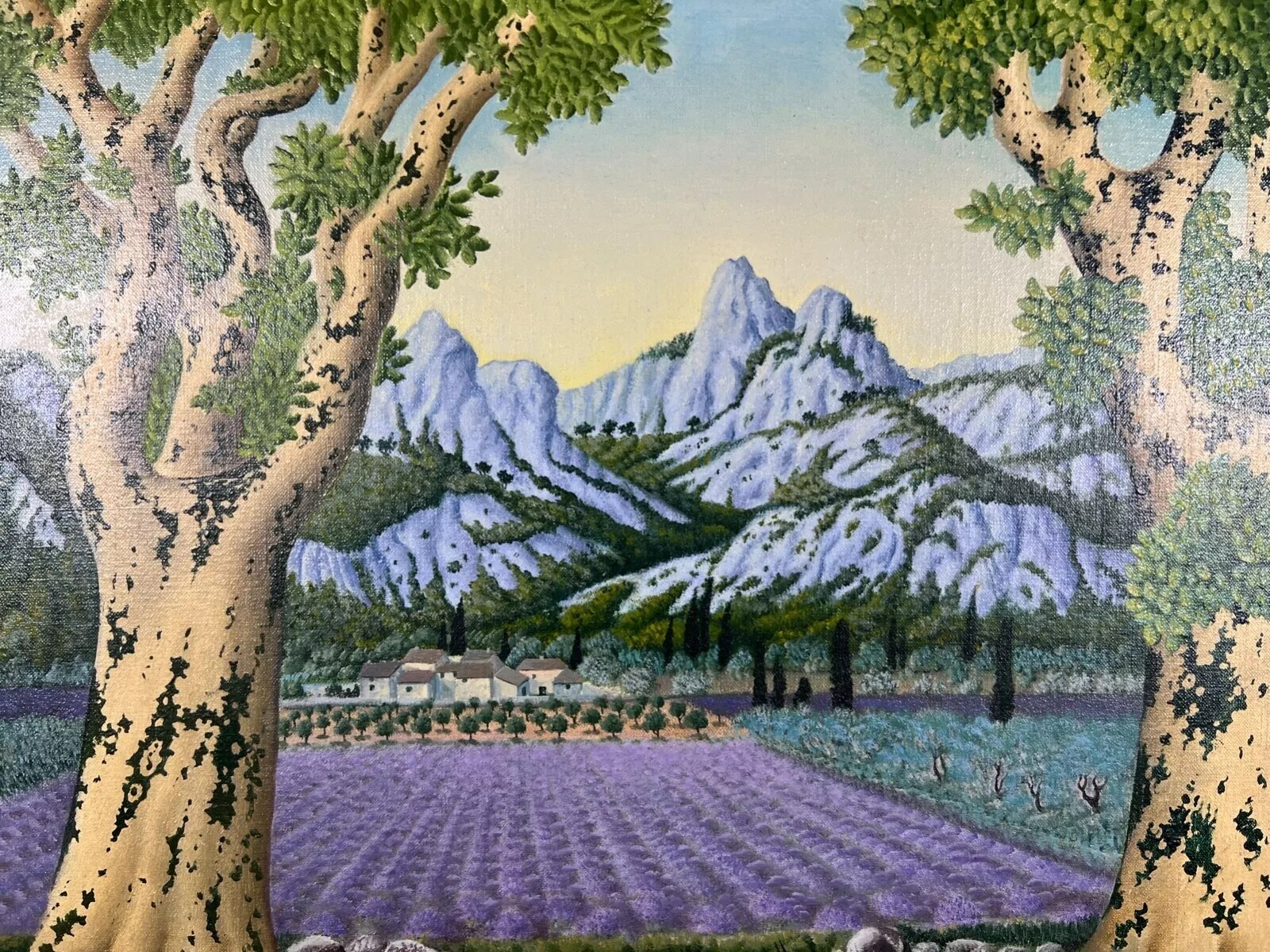 Gyorgy STEFULA "Lavender Field" Collectible! #112