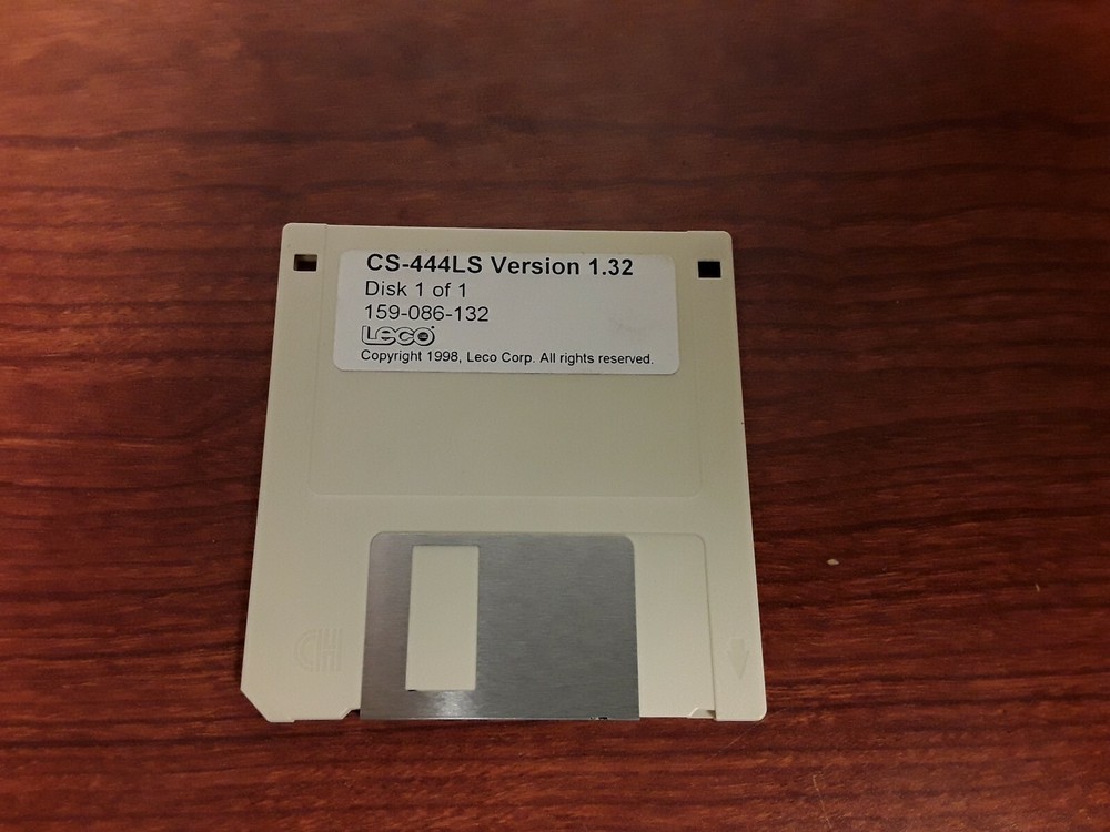 LECO CS-444LS Version 1.32, 159-086-132