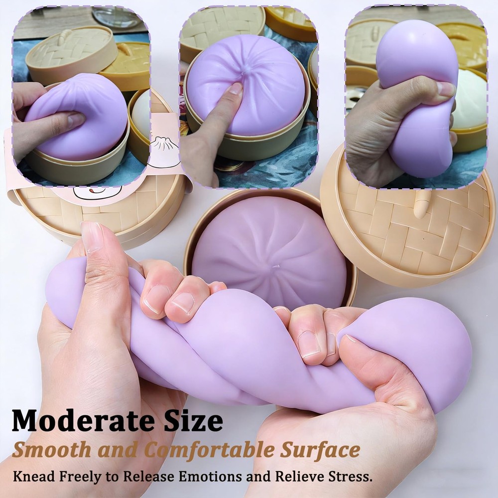 Giant Dumpling Squishy, Large Dumpling Squishy, Mystery Jumbo DumplingSquishy...