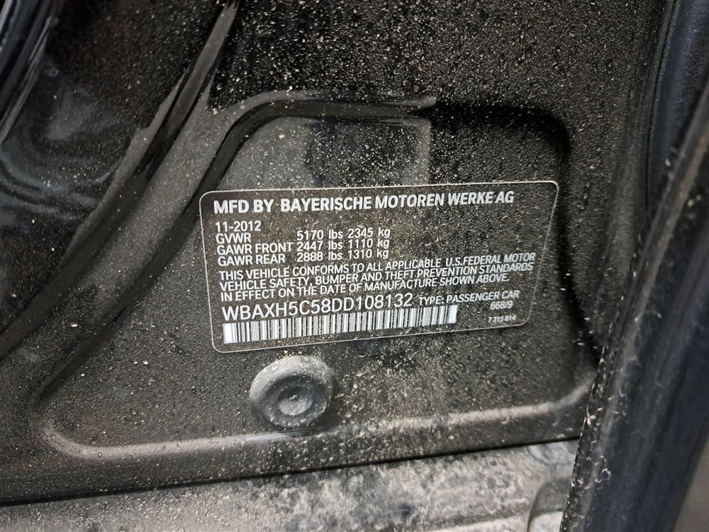 2013 528i Camera/Projector Sku#4205325