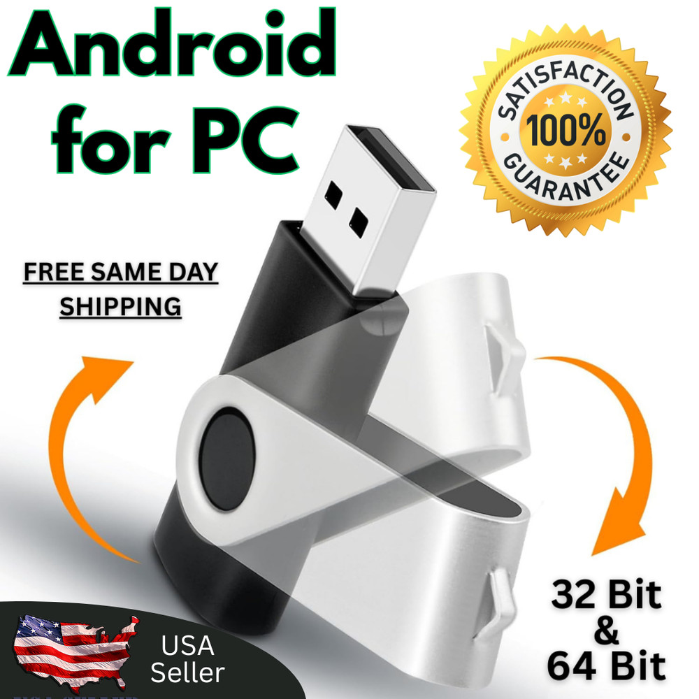 Android for PC | Run Android on your PC | Replace Windows Computer | USB or DVD
