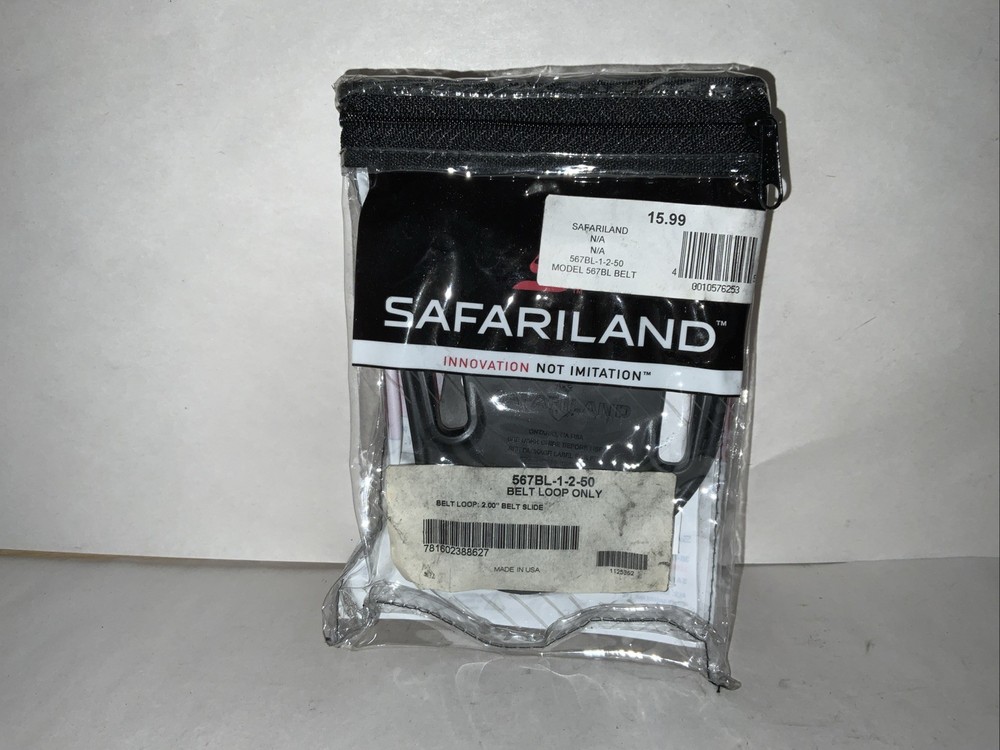 Safariland Belt Slide Black Belt Loop Only